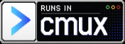 Runs in cmux