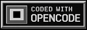 Coded with OpenCode